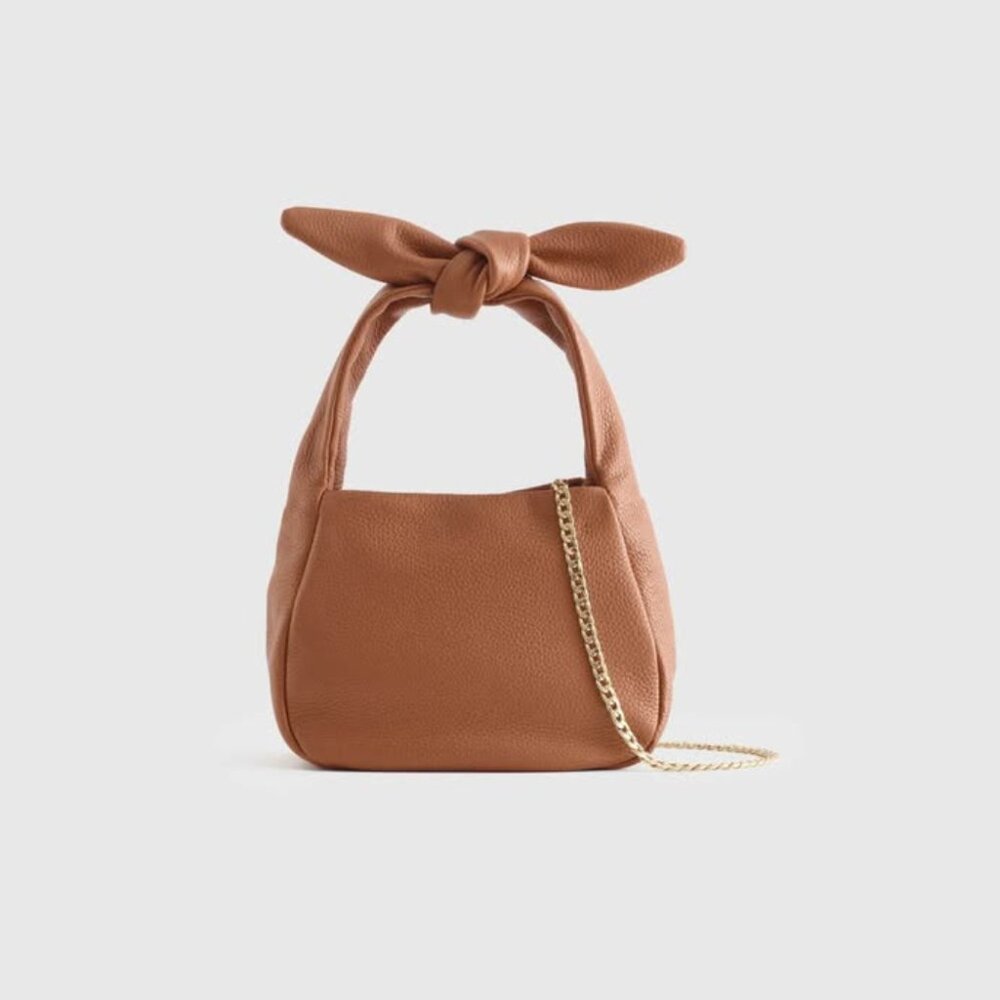 Quince mini bow bag